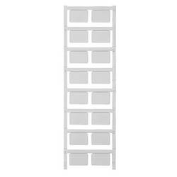 Weidmüller 1014640000 SM 27/18 MC NE GR značení přístrojů Druh montáže: nalepení Potisknutelná plocha: 18 x 27 mm šedá Počet markerů: 80 80 ks