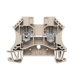 W-Series, Feed-through terminal, Rated cross-section: 6 mm², Screw connection, Direct mounting WDU 6 GE 1040220000 žlutá Weidmüller 100 ks