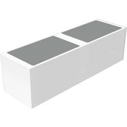Weidmüller 2621270000 CC-FO 85/54 MM SI značení přístrojů Potisknutelná plocha: 85.4 x 54 mm stříbrná Počet markerů: 100 100 ks