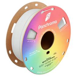 Polymaker CA04016 Panchroma™ Matte vlákno pro 3D tiskárny PLA plast Matná, Nižší obsah plastů 1.75 mm 1000 g Bavlněná bílá, bílá 1 ks