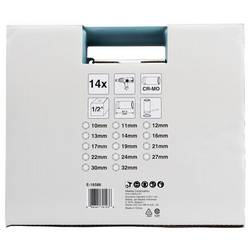 Makita E-16586 Sada rázových ořechů, 1/2 , E-16586