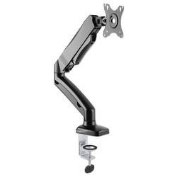 Manhattan držák na stůl pro monitor 462495 1 Displej: (s) 43,2 cm (17) - 81,3 cm (32) černá Formát na výšku, nastavitelná výška, Formát na šířku, nakláněcí,