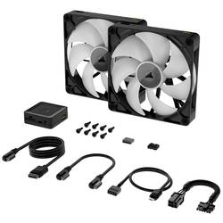 Corsair iCUE LINK RX140 RGB PC větrák s krytem černá (š x v x h) 140 x 140 x 25 mm včetně LED osvětlení