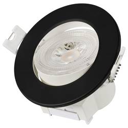 Sygonix SY-6418010 LED vestavné svítidlo, LED, LED, 5.5 W, černá, sada 3 ks