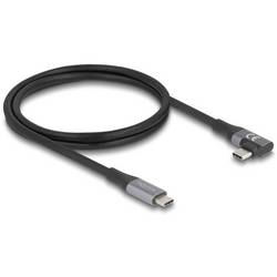 Delock Kabel USB-C USB-C ® zástrčka, USB-C ® zástrčka 1.00 m černá 81131