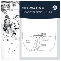 FIAP Air Active Solar Island 200 solární plovoucí provzdušňovač pro jezírka, 2971