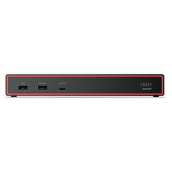 Lenovo Dokovací stanice USB4® USB 4 Smart Dock 135W Vhodné pro značky (dokovací stanice pro notebook): Lenovo Thinkpad napájení USB-C®, vč. zámku Kensington