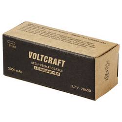 VOLTCRAFT speciální akumulátor 26650 Flat-Top Li-Ion 3.7 V 5000 mAh 1 ks