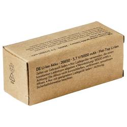 VOLTCRAFT speciální akumulátor 26650 Flat-Top Li-Ion 3.7 V 5000 mAh 1 ks