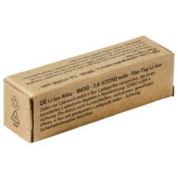 VOLTCRAFT speciální akumulátor 18650 Flat-Top Li-Ion 3.6 V 3350 mAh 1 ks