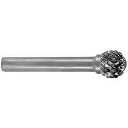 RUKO 116052 frézovací kolík , tvrdokov, koule, 3 mm, Délka 38 mm, Ø hřídele 3 mm