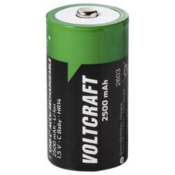VOLTCRAFT akumulátor malé mono C Li-Ion 2500 mAh 1.5 V 2 ks