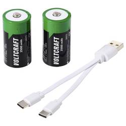 VOLTCRAFT akumulátor malé mono C Li-Ion 2500 mAh 1.5 V 2 ks