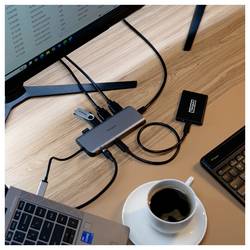 Targus USB-C® dokovací stanice Dual Video Mobile Dock mit 140W EPR Pass-Thru