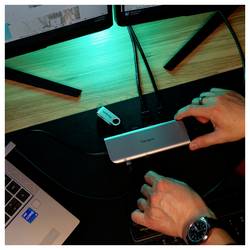 Targus USB-C® dokovací stanice Dual Video Mobile Dock mit 140W EPR Pass-Thru