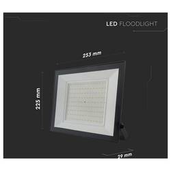 V-TAC VT-44109 23992 LED reflektor Energetická třída (EEK2021): F (A - G) 100 W Barvy světla (LED svítidlo): teplá bílá