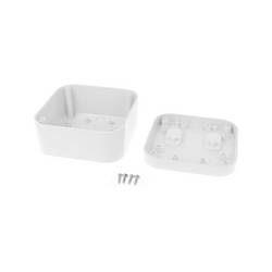 Hammond Electronics 1556DAWH univerzální pouzdro 120 x 120 x 70 plast ABS zpomalující hoření bílá 1 ks