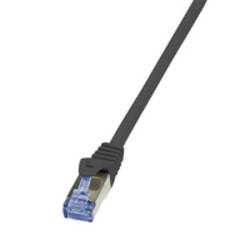 LogiLink CQ4143S RJ45 síťové kabely, propojovací kabely 50 m černá 1 ks