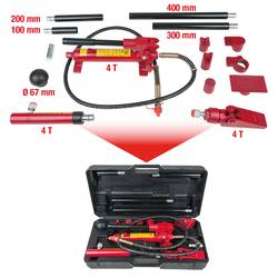 KS Tools 160.0445 Hydraulická sada směrovacích nástrojů pro motorová vozidla, 4 t