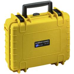 B & W International outdoor.cases Typ 1000 outdoorový kufřík, 4.1 l, (š x v x h) 270 x 215 x 105 mm, žlutá, 1000/Y/SI