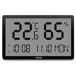 Hama teploměr a vlhkoměr černá 00222232