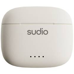 Sudio A1 Headset do uší (In Ear) Bluetooth® stereo bílá headset, Nabíjecí pouzdro, dotykové ovládání