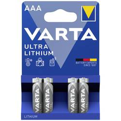Varta LITHIUM AAA Bli 4 mikrotužková baterie AAA lithiová 1100 mAh 1.5 V 4 ks
