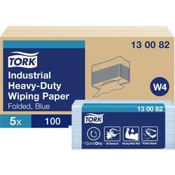 TORK Extra silné papírové utěrky W4 chrání ruce, 5 x 100 utěrky 130082