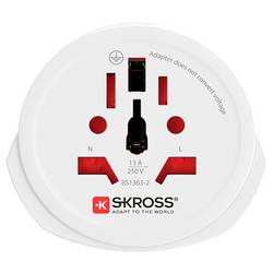 Skross 1.500211C-E cestovní adaptér SKROSS - Länderstecker World to Europe