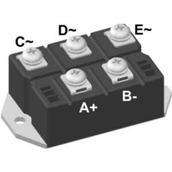 Littelfuse VUO160-16NO7 můstkový usměrňovač PWS-E 1600 V Bulk