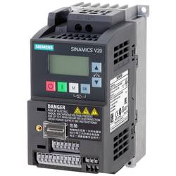 Siemens základní měnič 6SL3210-5BB17-5BV1 0.75 kW 1fázový 200 V, 240 V