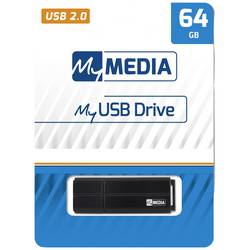 MyMEDIA My USB 2.0 Drive USB flash disk 64 GB černá 69263 USB 2.0