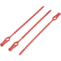 LAPP 61710042, KABELBINDER QUICK TIE 320 X 4,4 RD, stahovací pásky, červená, 100 ks