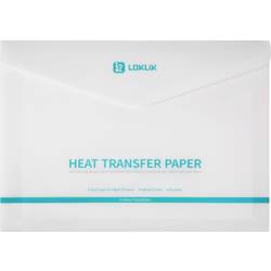 Loklik Transferpapierbogen Přenosové listy bílá