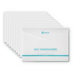 Loklik Transferpapierbogen Přenosové listy bílá