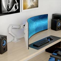 Ergotron držák na stůl pro monitor HX mit VHD Pivot 1 Displej: (s) 144,8 cm (57) bílá nastavitelná výška, naklápěcí
