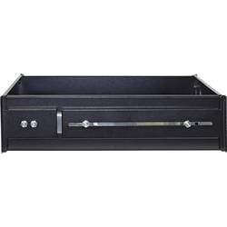 Intellinet 714938 19 palec šuplík pro datové skříně 2 U Vhodné pro hloubku skříně: od 450 mm černá (RAL 9005)