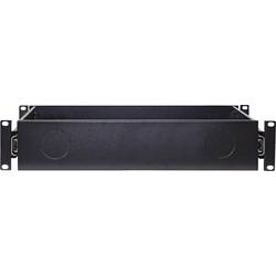 Intellinet 714938 19 palec šuplík pro datové skříně 2 U Vhodné pro hloubku skříně: od 450 mm černá (RAL 9005)
