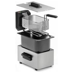 Tristar fritéza 3 l 2 000 W stříbrná, černá