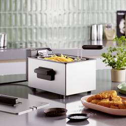 Tristar fritéza 3 l 2 000 W stříbrná, černá