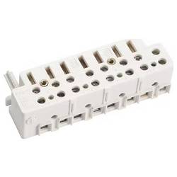 Hager KJ30S Univerzální svorka pro elektroměru Hager KJ30S, 63A, uzavírací, s TRE. Elektroměrová svorkovnice 1 ks