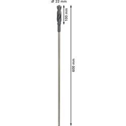 Bosch Accessories 2608597413 šalovací vrták 22 mm Celková délka 600 mm SDS plus 1 ks