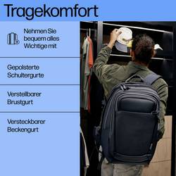 HP batoh na notebooky Travel Plus 30L, modrá