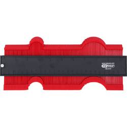 KS Tools 140.2147 Obrysová šablona, plast, 280 mm dlouhá