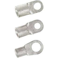 LAPP 63204105 kulaté kabelové oko bez izolace Průřez (max.)=2.50 mm² Ø otvoru=3.7 mm bez izolace kov 100 ks Piece