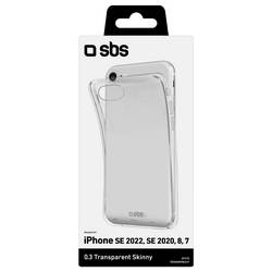 sbs mobile Cover Apple iPhone SE (2022(, iPhone SE (2020), iPhone 8, iPhone 7 transparentní odolné vůči nárazům TESKINIPSE22T