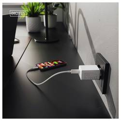 Digitus DA-10300 USB nabíječka, 1x USB A , 1x USB-C®, 20 W, bílá