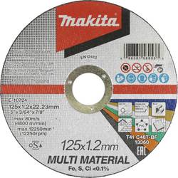 Makita Trennscheibe E-10724 Řezný kotouč 125 mm 1 ks kov