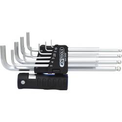 KS Tools 920.2400 inbus sada klíčů 1.5 mm, 2 mm, 2.5 mm, 3 mm, 4 mm, 5 mm, 6 mm, 7 mm, 8 mm, 10 mm 10dílná