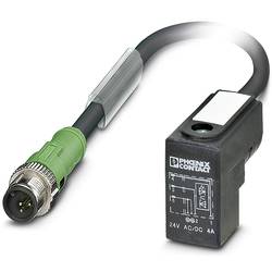 Phoenix Contact SAC-3P-M12MS/3,0-PUR/C-1L-Z upravený zástrčkový konektor pro senzory - aktory, 1400787, piny: 3, 3.00 m, 1 ks